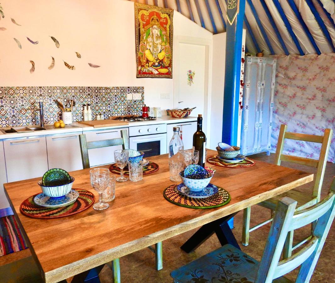 Exclusive Nirvana Yurts Glamping Kato Drys Exterior foto